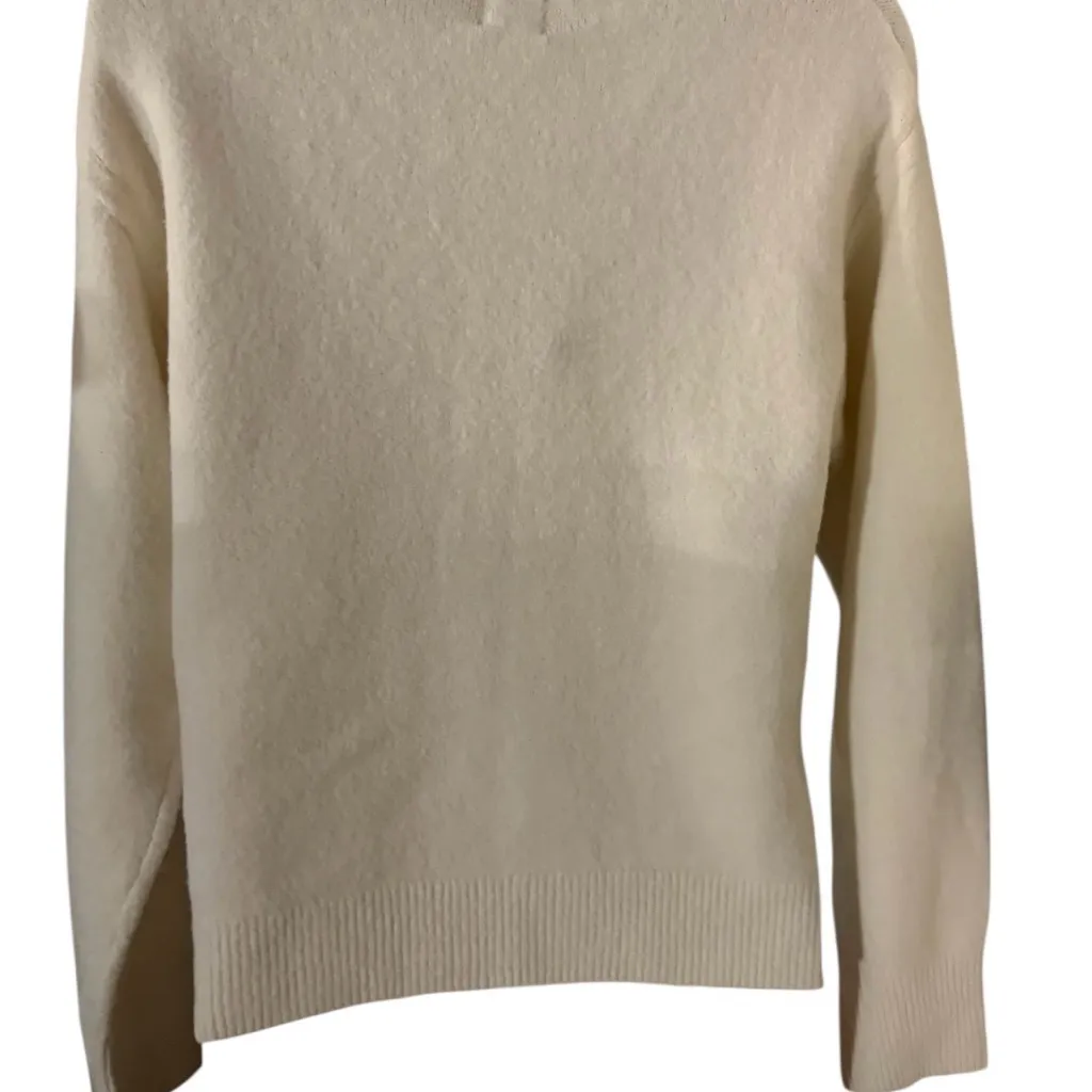 a new day Cream Sweater with Colorful Lettering - Image 2