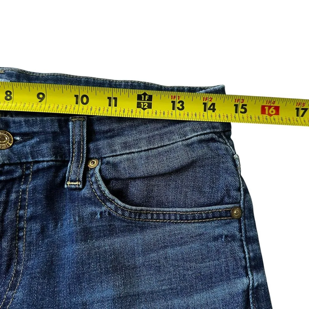 7 For All Mankind Mid Rise Kimmie Bootcut Dark Wash Jeans Women's Size 29 | 29-2 - Image 7