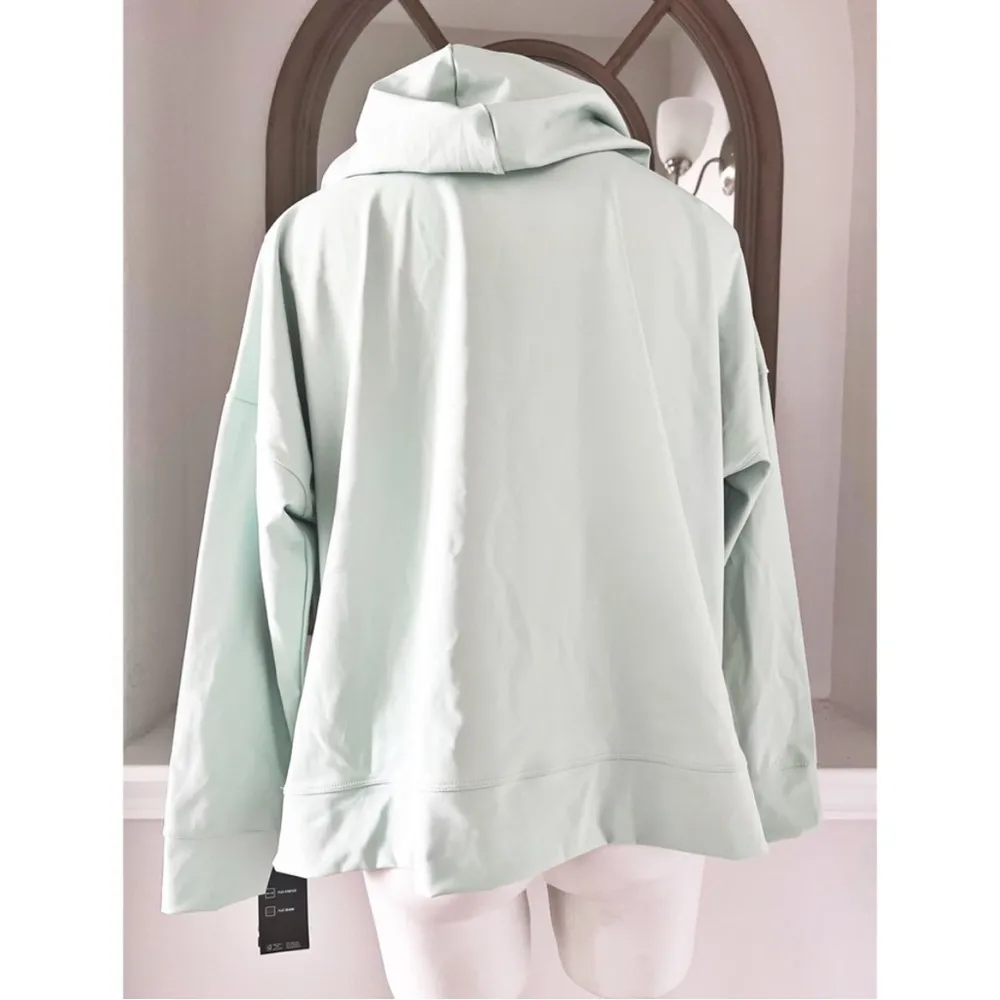 ID Ideology Techy Drawstring-Hood Hoodie in Mint Wash, Plus Size 3X New w/Tag - Image 4