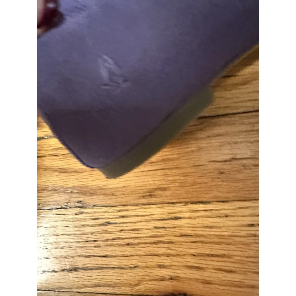 Hush Puppies Hazel Pointed Toe Ballerinas Taffy Purple Suede Flats 8 - Image 8