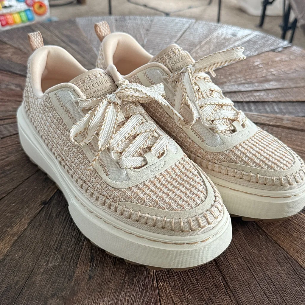 Skechers Cordova Saw In Natural Knit Day Off Casual Sneakers - Image 5