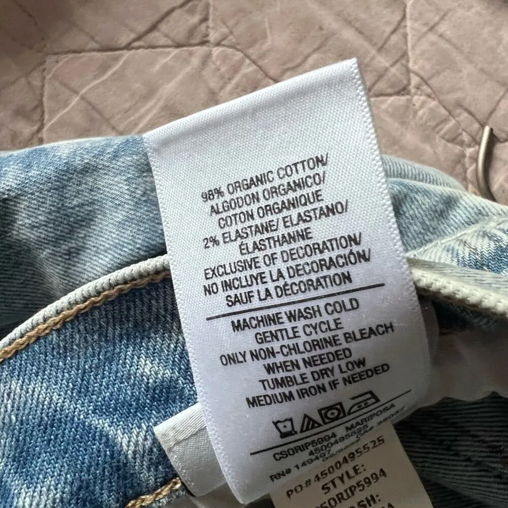 Joe's Jeans The Luna High Rise Straight Ankle Cigarette Jeans Mariposa Wash 30 - Image 7