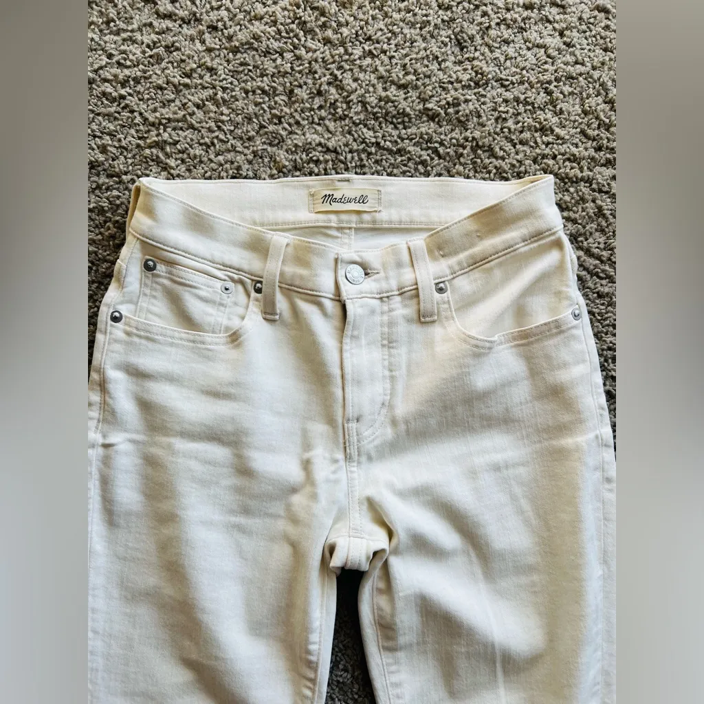 Madewell Women's White Skinny Jeans - Image 14