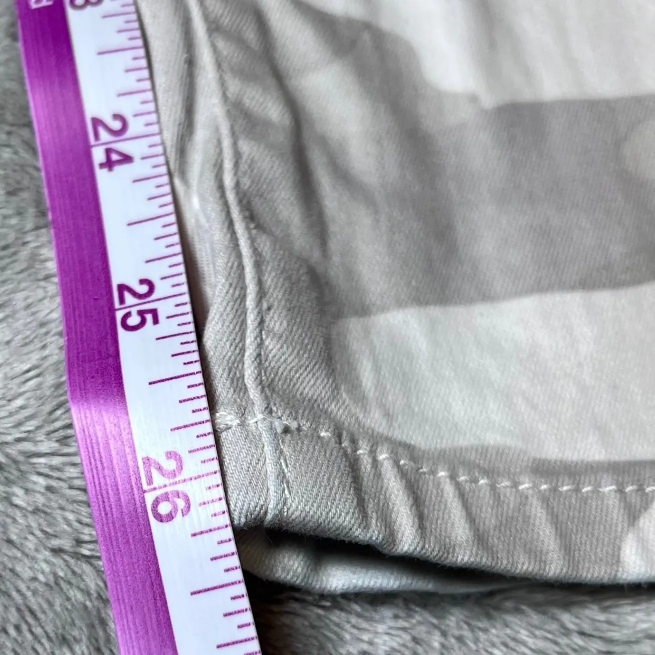 Democracy "Ab"Solution Skinny Jeans Womens 12 Grey Camo Stretch Casual Modern - Image 9