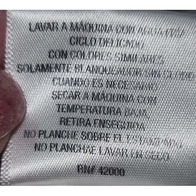 Route 66 Long Sleeve Henley Shirt Casual‎ Top Basic Tee White M - Image 6