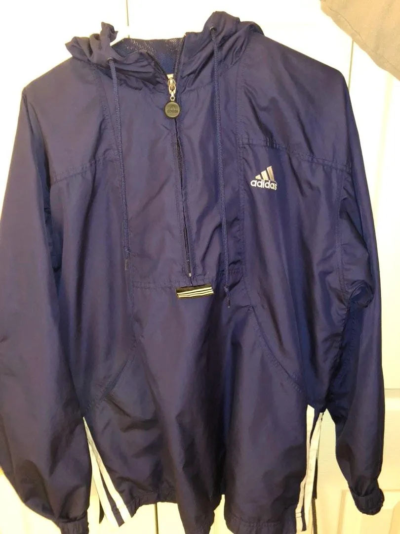Blue  Windbreaker Jacket - Image 3