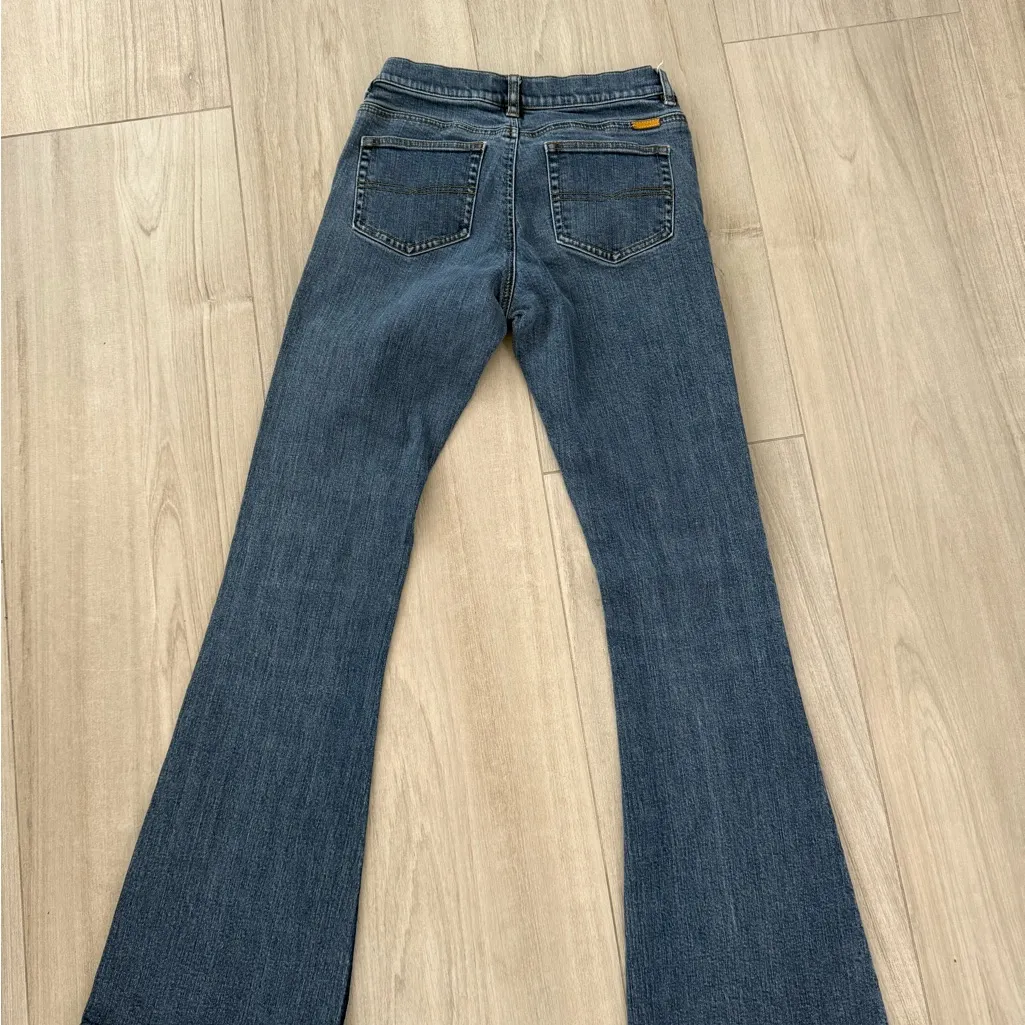 Vintage Buffalo David Bitton Women's Blue Straight Leg Jeans & Jet 7 Paris Jeans - Image 5