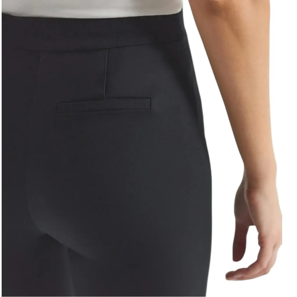 Derek Lam 10 Crosby Women’s Size 4 Black Cotton Blend Flare Trousers Pants - Image 4