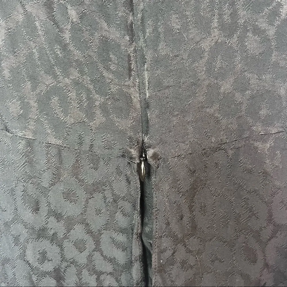 BCBGMaxAzria Leopard Print Twist Front Jacquard Sleeveless Tank Top XXS - Image 5