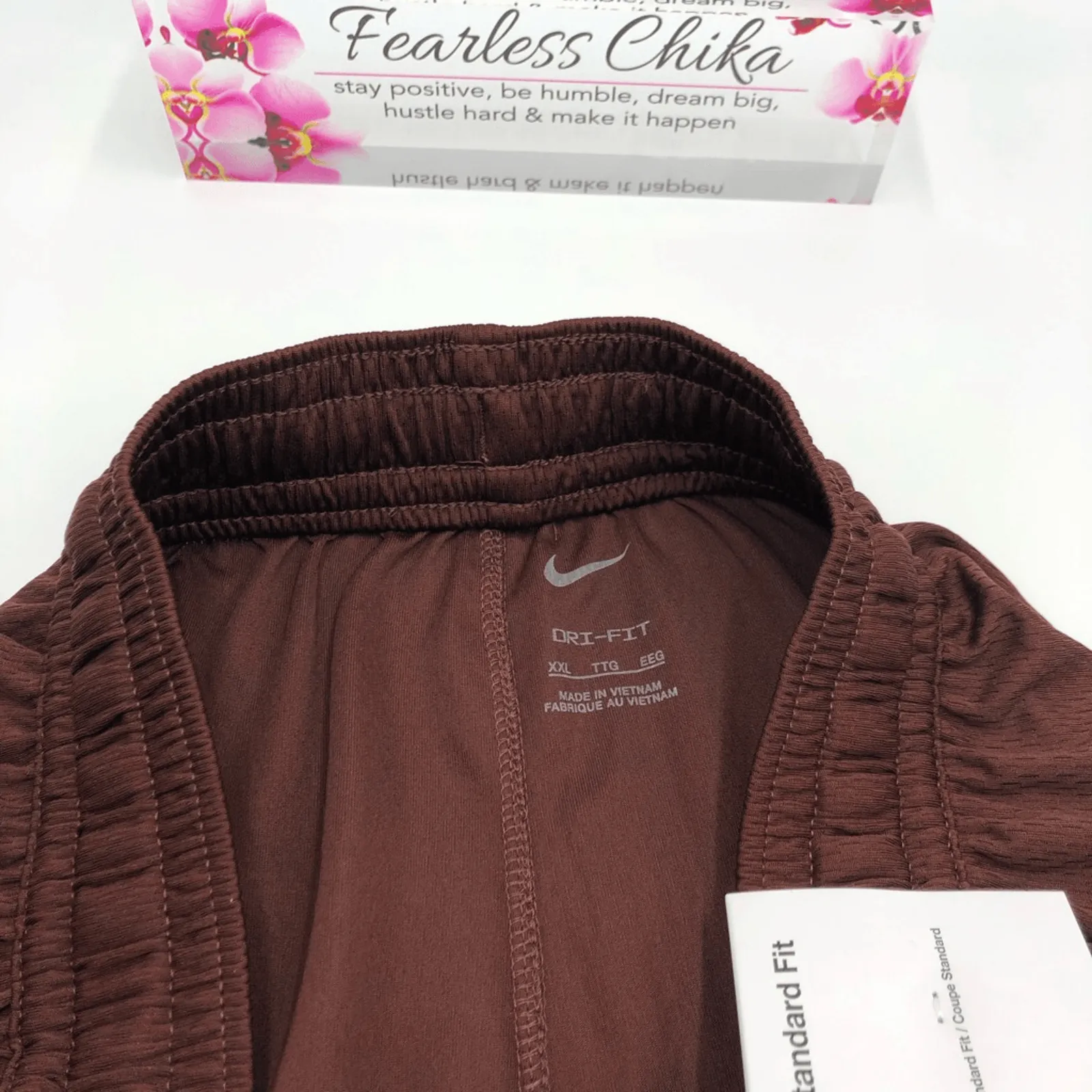 Brand‎ New Nike Women’s Fly Crossover Basketball Shorts Size XXL Bronze Eclipse - Image 4