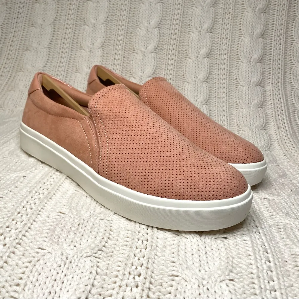 Dr. Scholl's Wink Slip-On Perforated Platform Sneaker in Coral Pink - Image 5