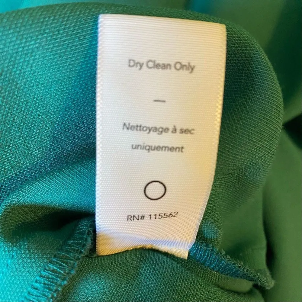 Likely Green Ver Manhattan Smooth Slim Short Sleeve Mini Dress Bodycon Size 4 - Image 9