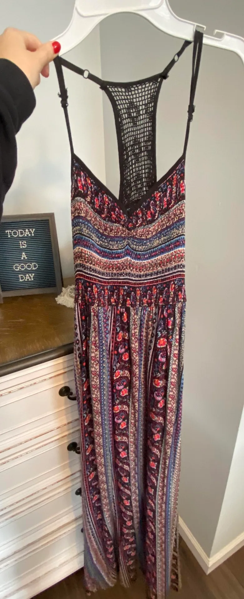 Xhilaration Print Maxi Dress - Image 3