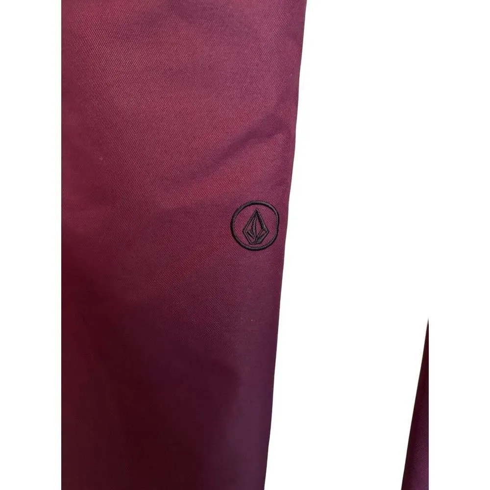 Volcom Womens Winter Snowboard Ski Purple Snow Pant Size Small EUC - Image 9