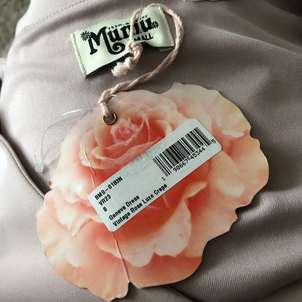 Show Me Your Mumu Gown Maxi Dress Luxe Blush Pink Size S NWT $198.00 - Image 8