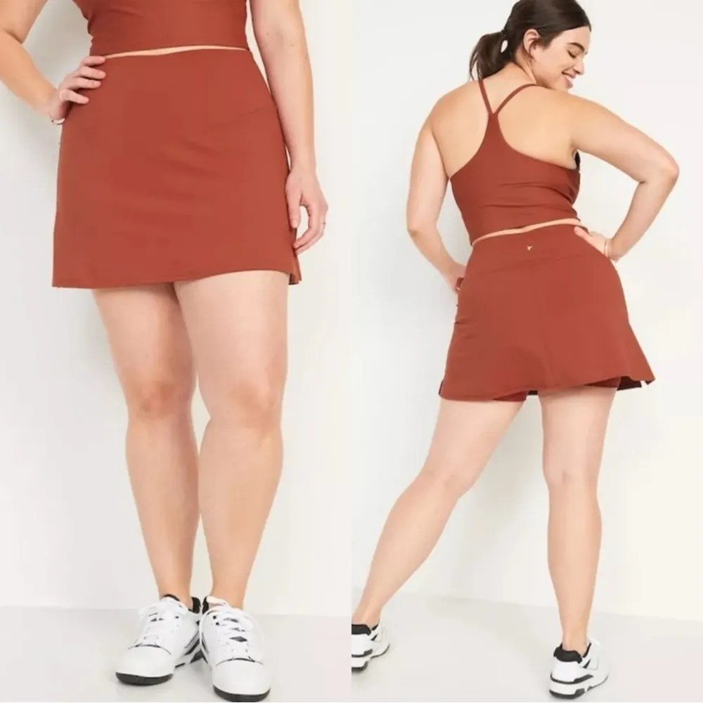 Old Navy Active Powersoft Extra High Rise Go Dry Moisture Wicking Skort Golf XXL - Image 2