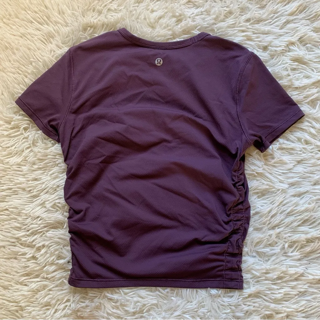 Lululemon All It Takes ruched crop tee - Image 2