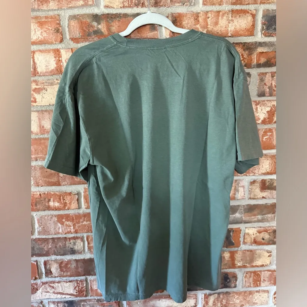 Comfort Colors Green Halloween Bear Tee - Image 2