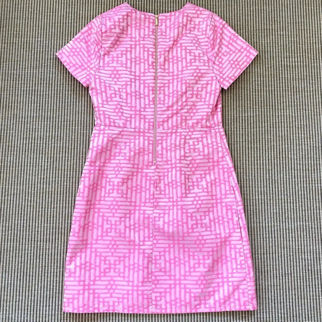 Julie Brown Pink Dress Size 4 - Image 3