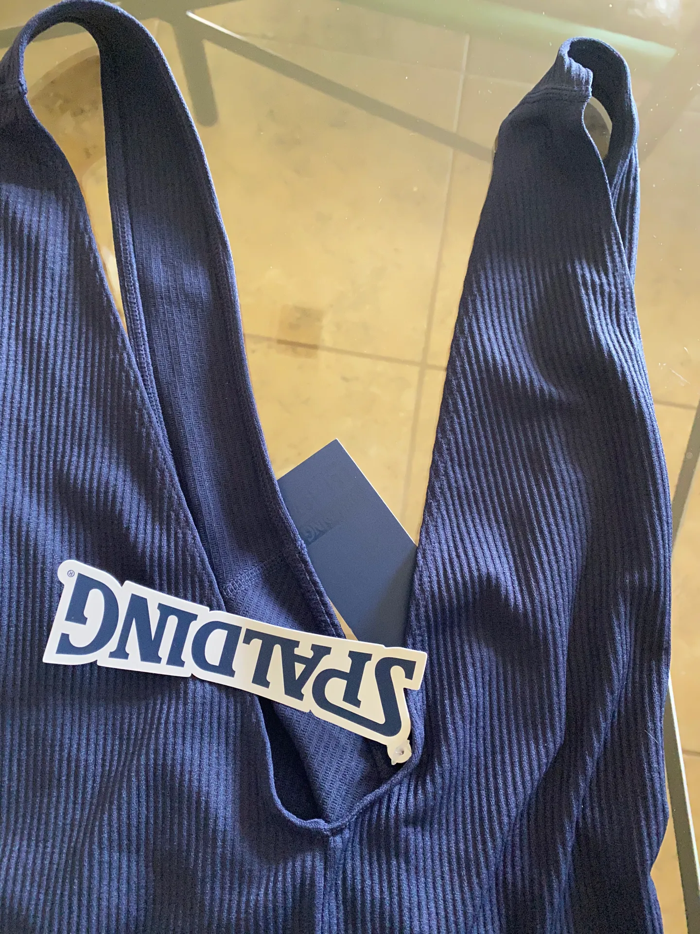 Spalding Deep v Retro Bodysuit - Image 6