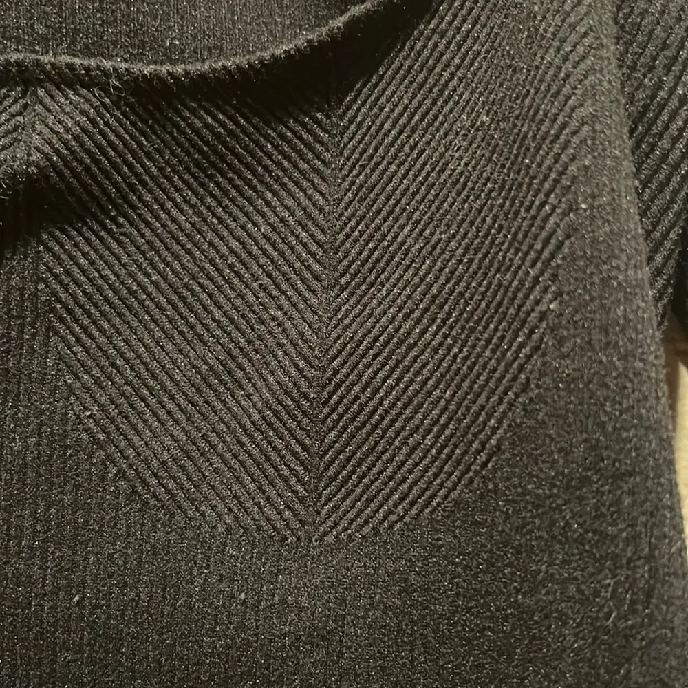 Urban Outfitters Out From Under Black Ribbed Cropped Long Sleeve Shirt XS - Image 7