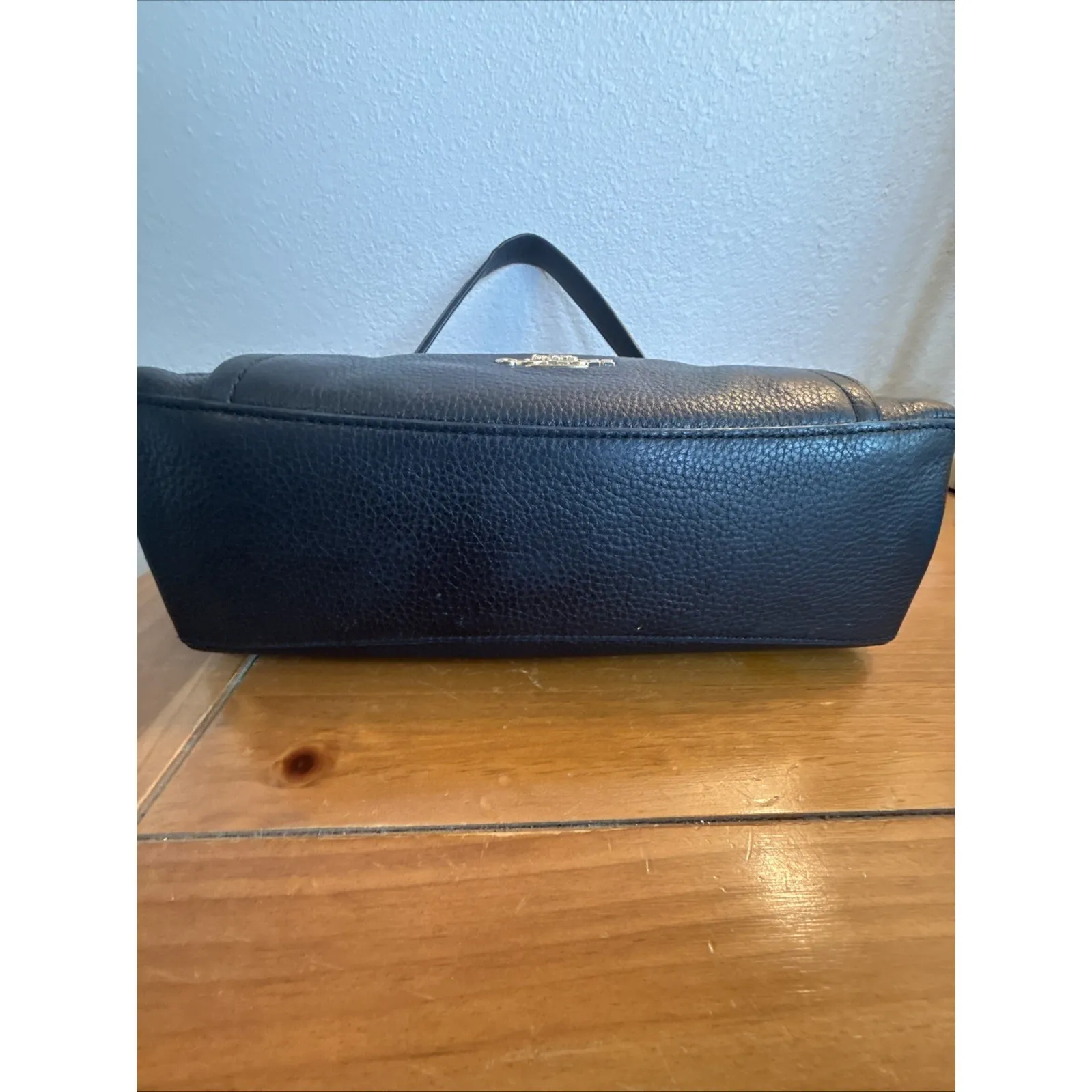 COACH MARLON Small Black Hobo Shoulder Bag-READ - Image 12