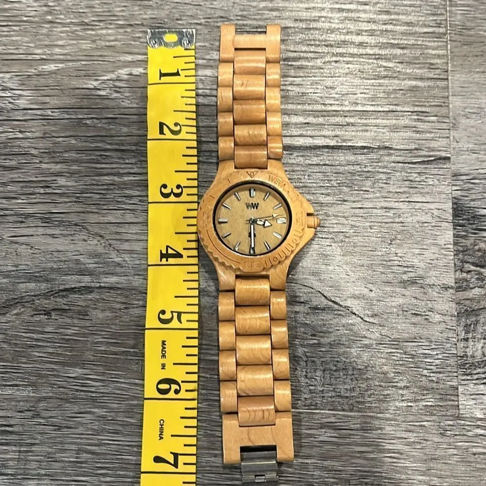 Wewood light wood watch with extensions - Image 8