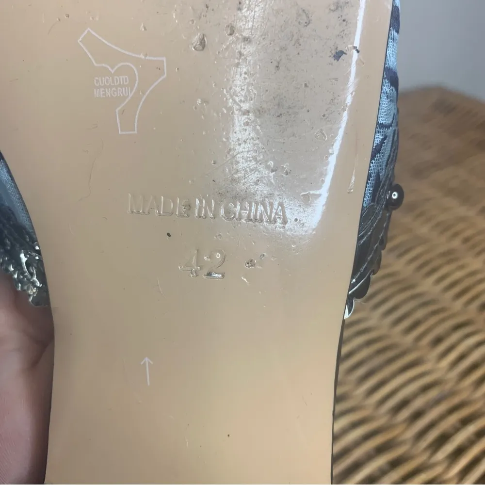 XOBZJH Evening Dress Slides Sandals Luxury Wedding Party Rhinestone Size 42 - Image 15