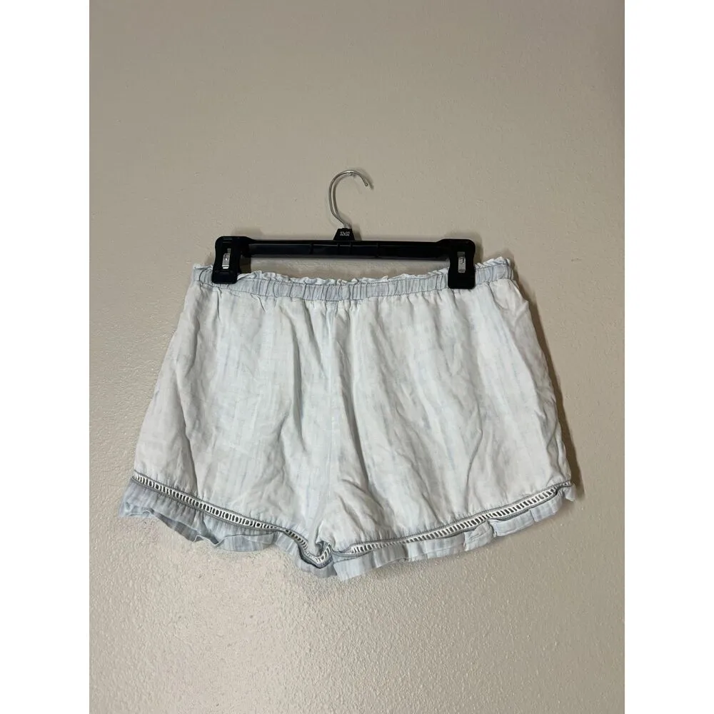 Bella Dahl 100% Lyocell Blue Pull On Shorts Womens Sz S Comfortable Soft - Image 4