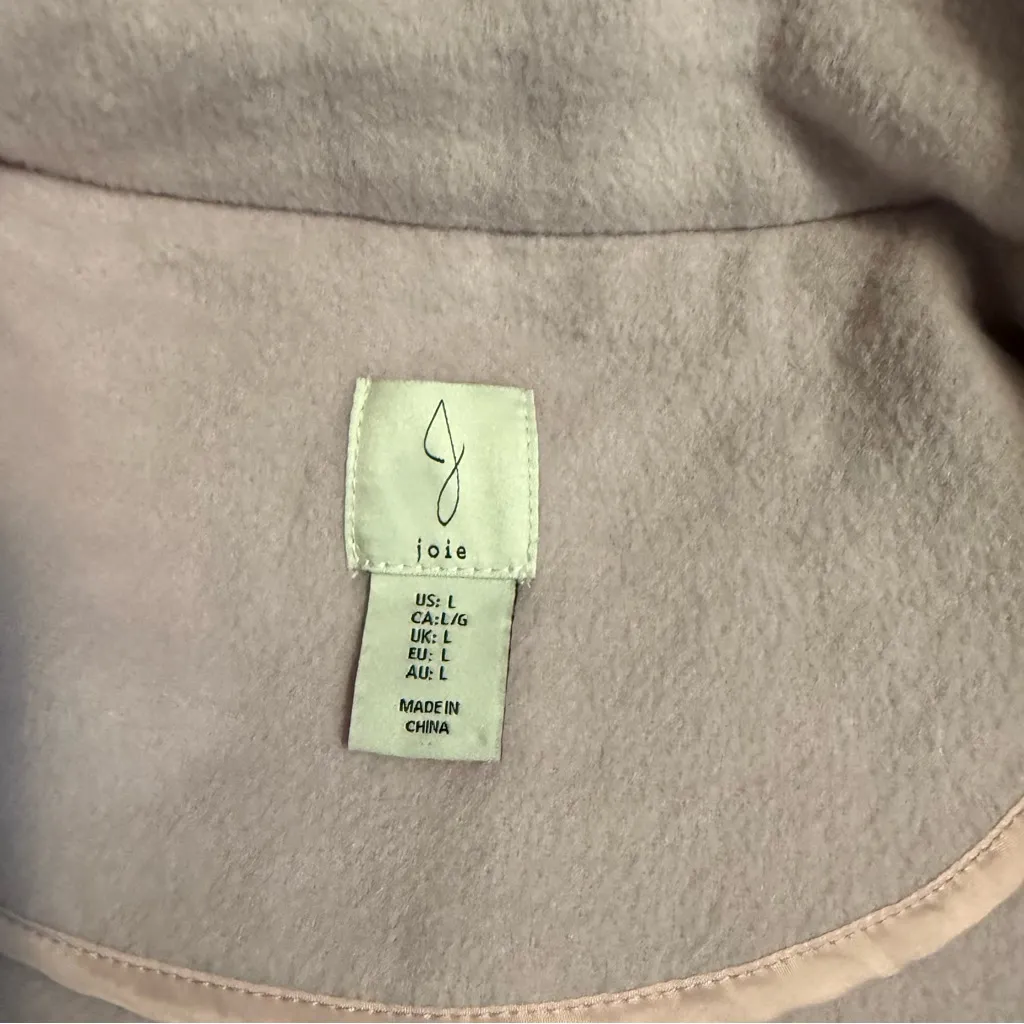 Joie  Blush Pink wool blend Jacket - Image 4