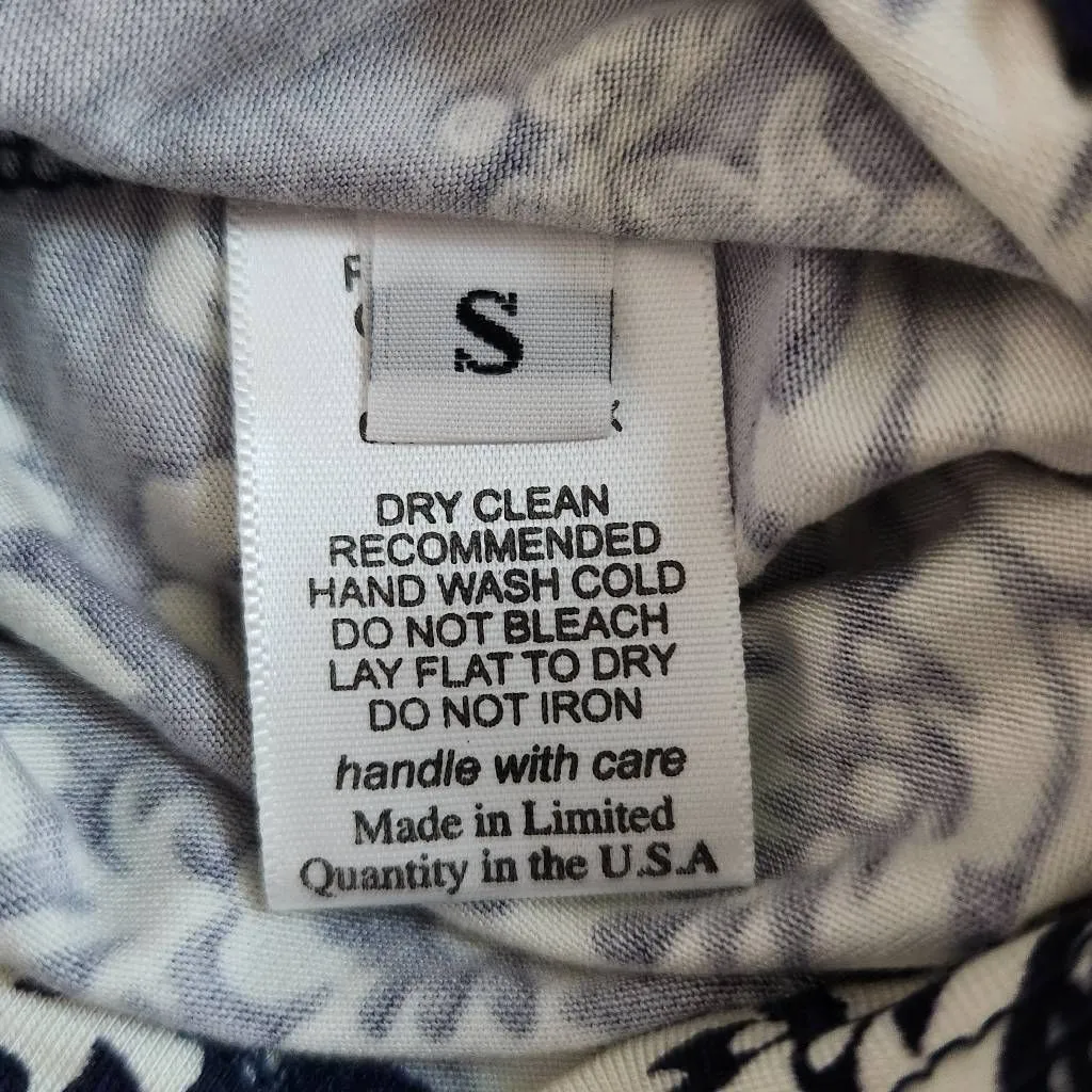 Michael Lauren Blue and White Joggers Size Small NWT Pablo Pant with Shirring - Image 9