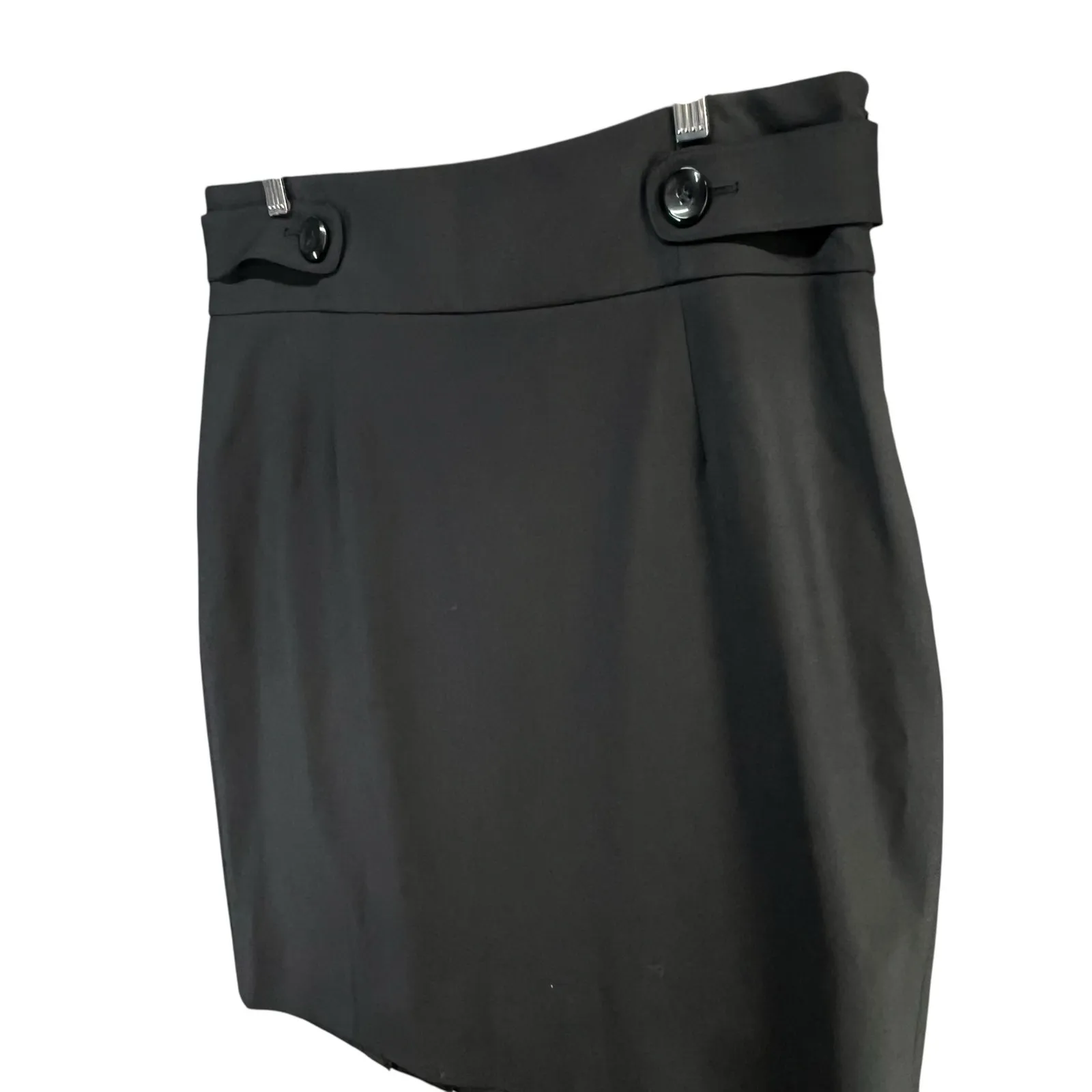 Classiques Entier Pencil Skirt Women 16 Black Wool Blend Lined Office Career NEW - Image 2