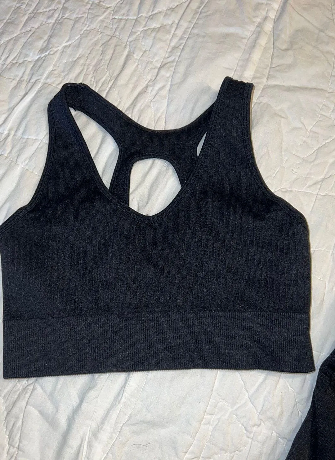 Amazon Ribbed Workout Set - Image 3