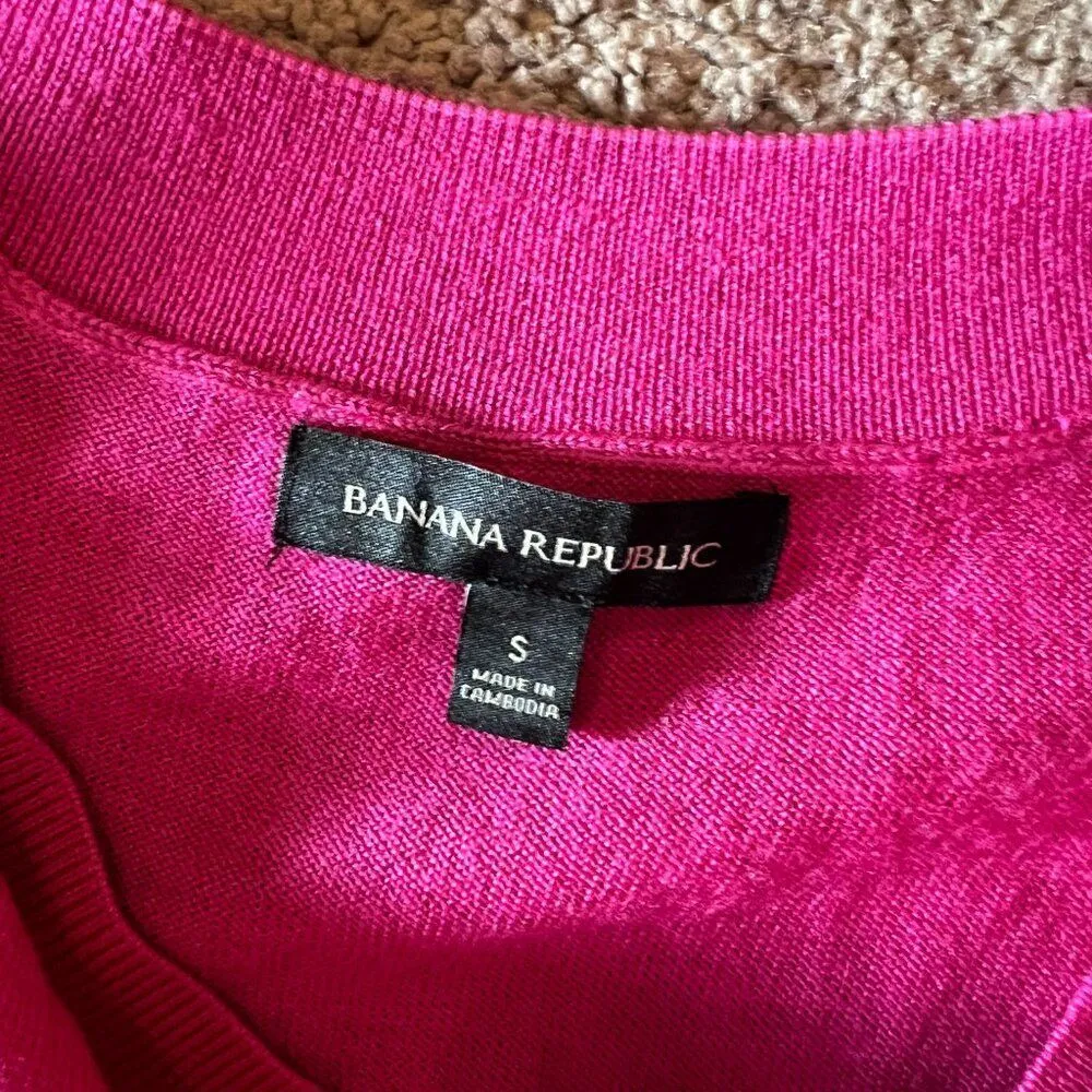 Banana Republic small pink sweater - Image 8