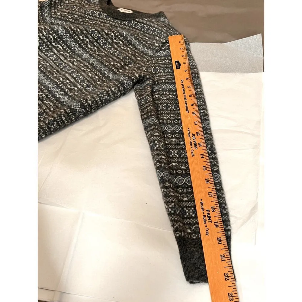 Peter Millar women's size large sweater Fair Isla wool/cashmere Cottagecore - Image 5