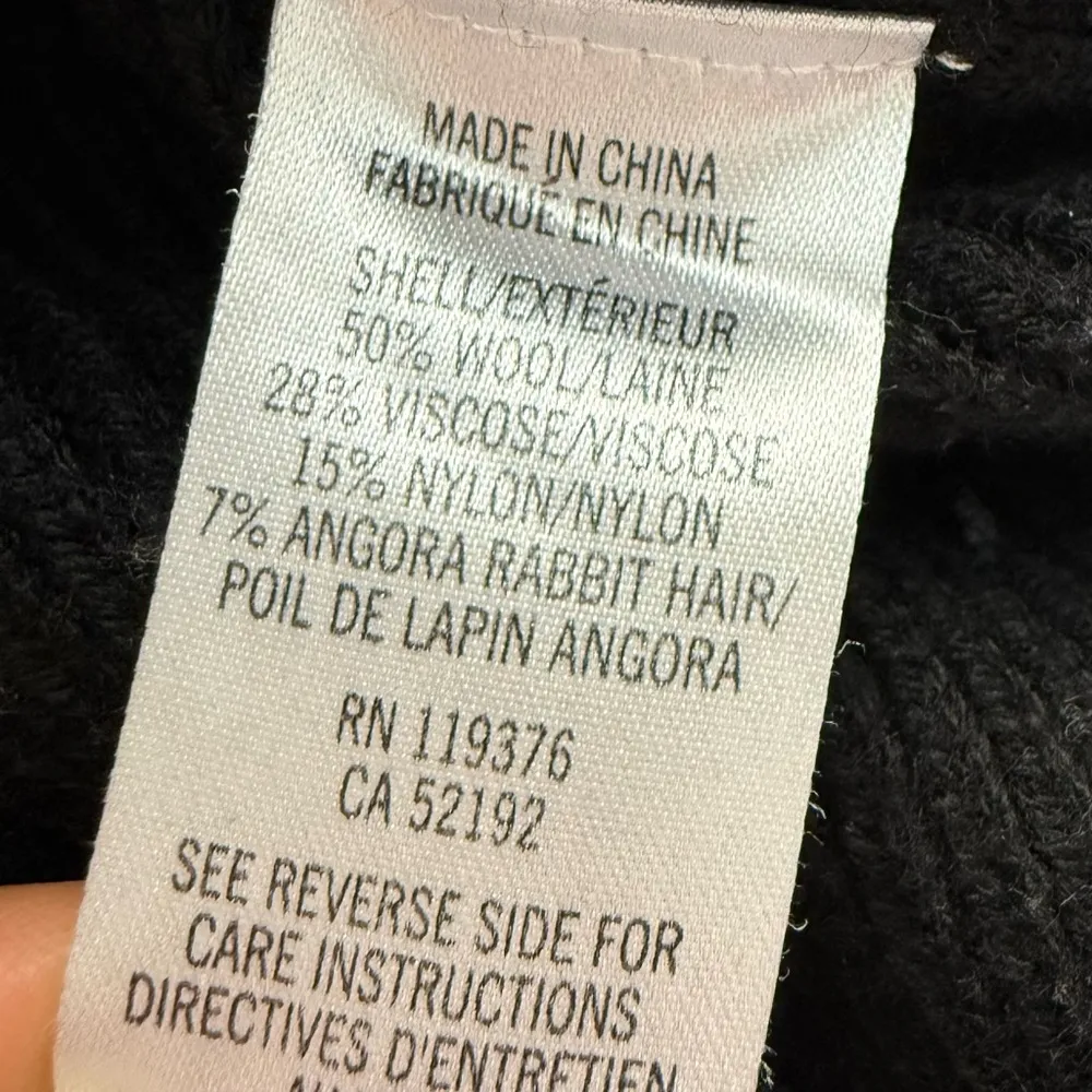 Helmut Lang Black Wool & Rabbit Sweater - Image 10