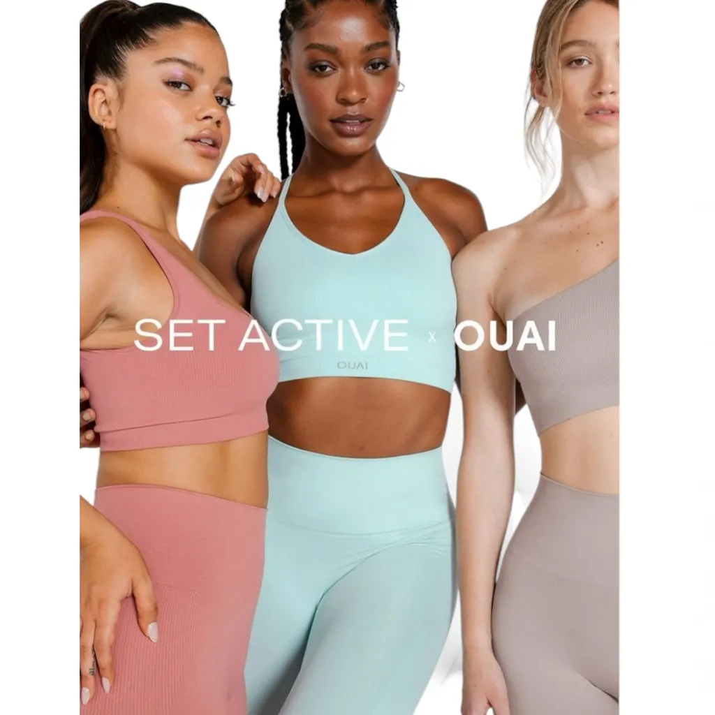 ✨SET ACTIVE x OUAI Sculptflex Leggings in North Bondi Limited Edition Size M - Image 5