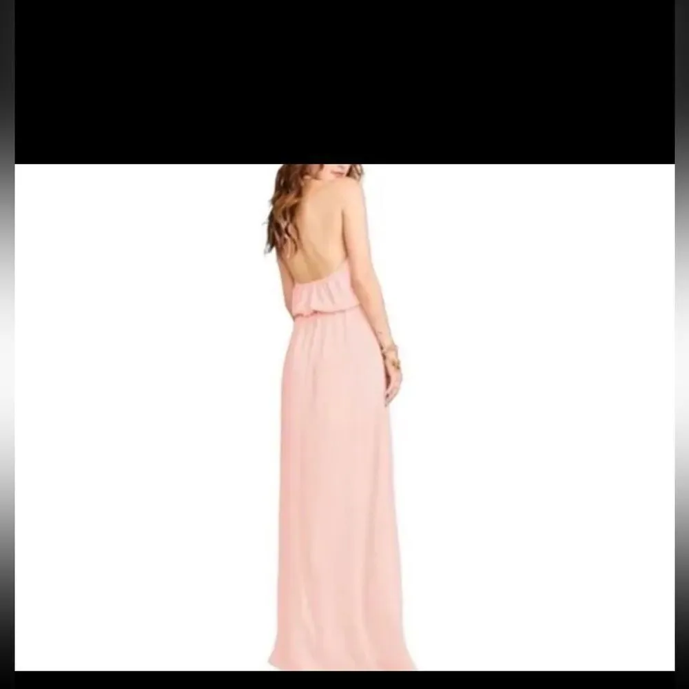 Show me your mumu xxsmall pink maxi dress - Image 2