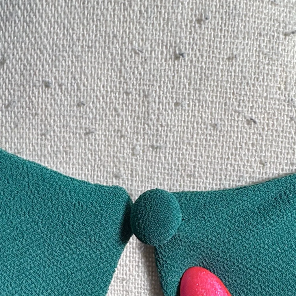 Q&A Elegant Teal Layered Tank style Top - Image 11