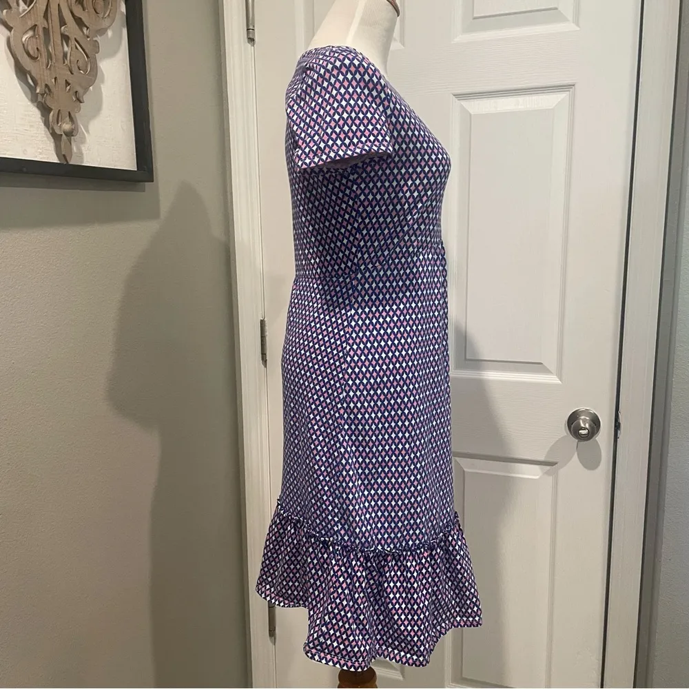 Boden Melissa Jersey Dress Short Sleeve V - Image 5