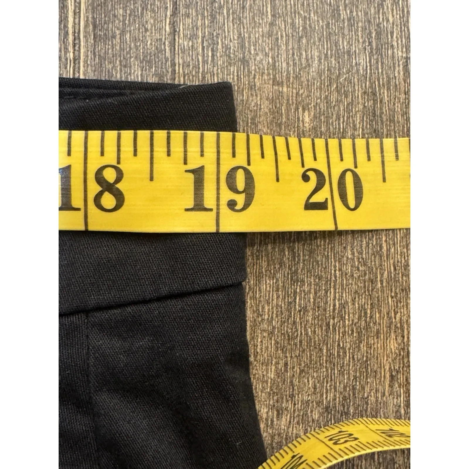 VINCE Coin Pocket Chino Pants 14 Black Stretch Cotton Straight High Rise Minimal - Image 8