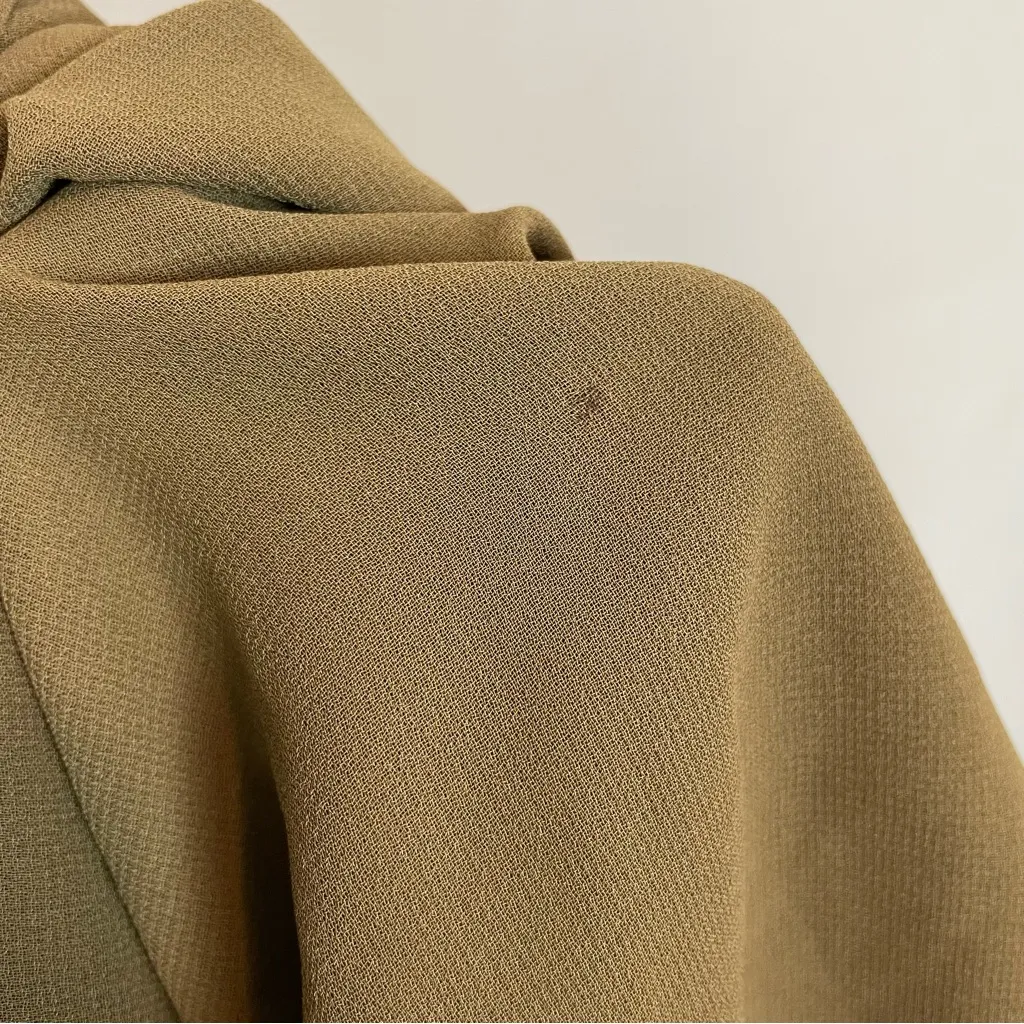 Banana Republic Tank Top Lined Flowy Brown Scoop‎ Neck Sleeveless Blouse Small - Image 4