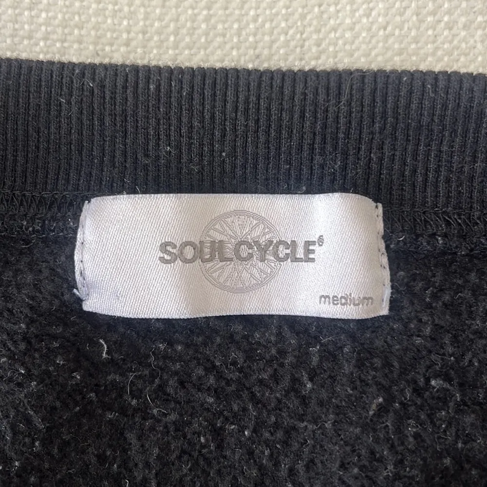 SoulCycle Black  Sweatshirt Size M - Image 4