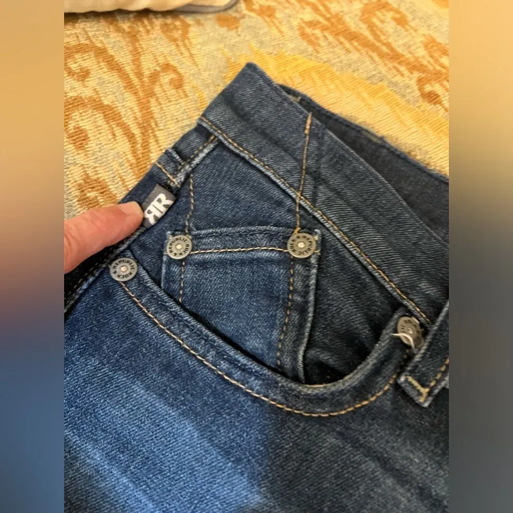 Rock & Republic denim Cassandra jeans, dark wash, flare -never worn NWOT - Image 6