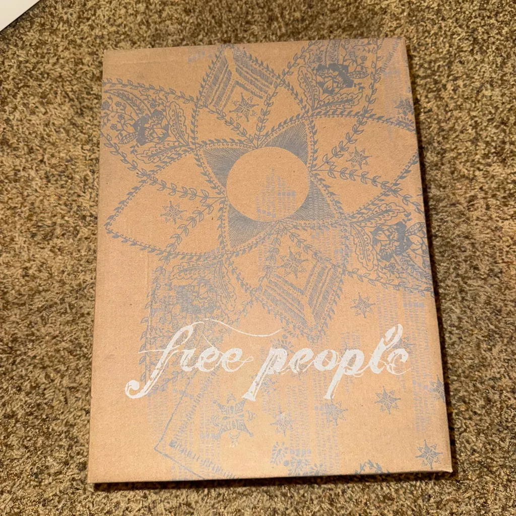 Free People Tan Suede Cross Strap Aubrey Sandals - Image 2