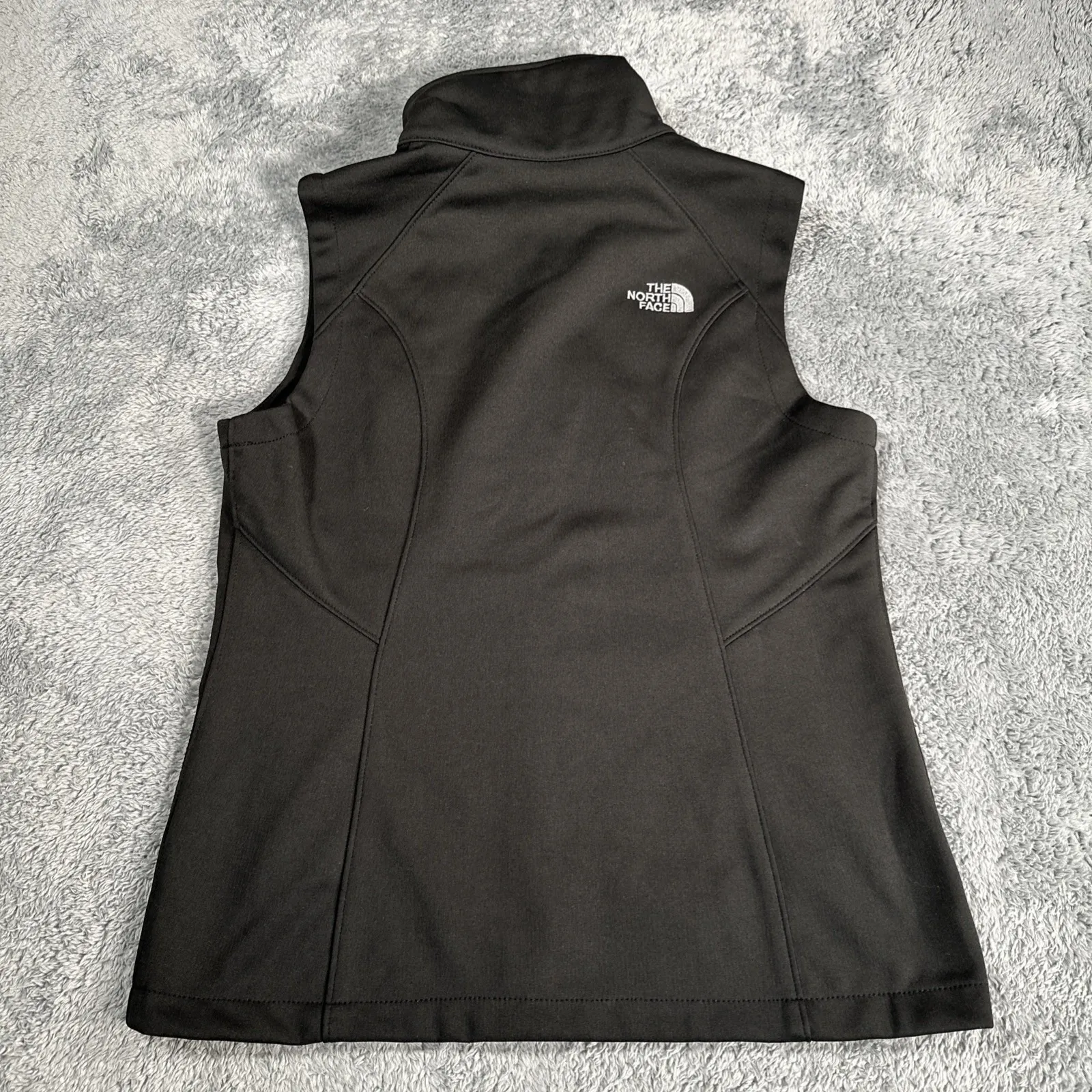 North Face Windwall Vest Soft Shell Black Outdoor Performance Women SZ S Clayco - Image 9