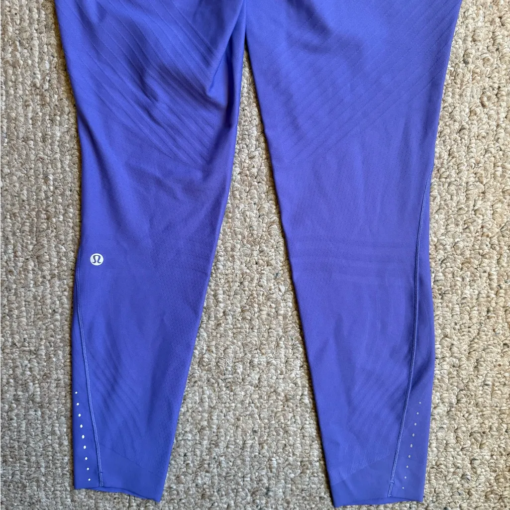 🍋 LULULEMON Senseknit Running High-Rise Tights in Charged Indigo Size 14 - Image 13
