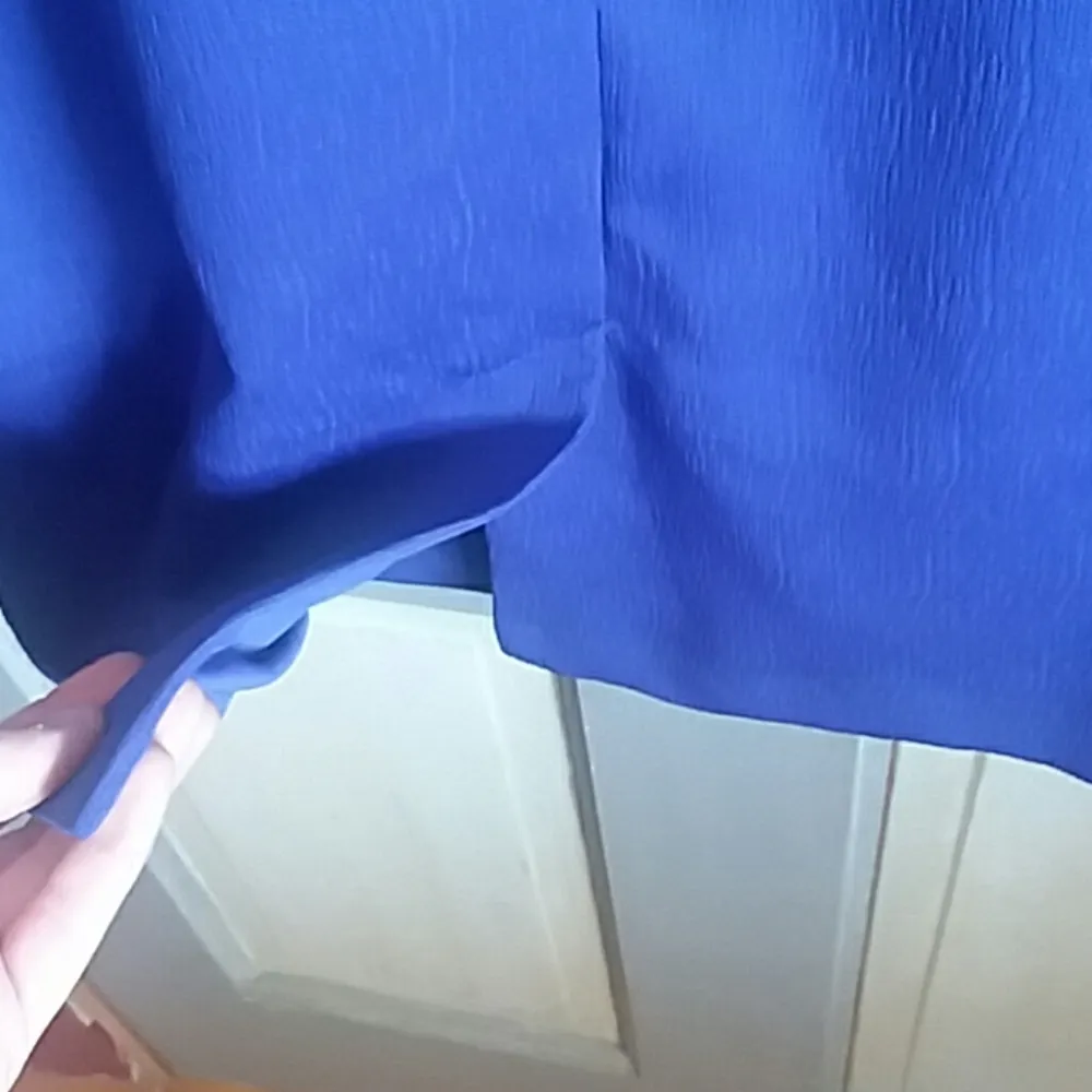 Black Label By Evan Picone Blue Dress - Image 6