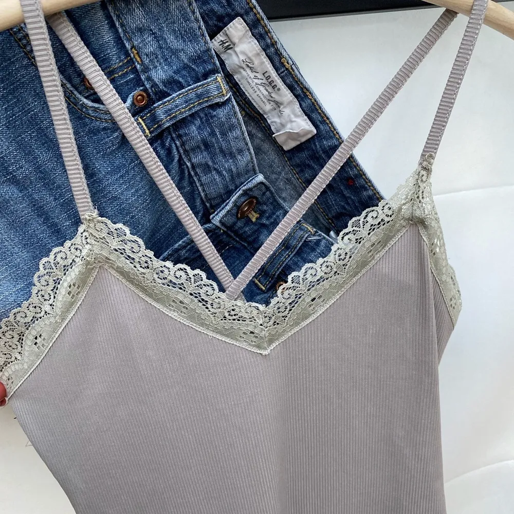 ⬇️ 2 Marked Listings for $25 - Solid Ribbed Slinky Criss Cross Bodysuit - Image 7