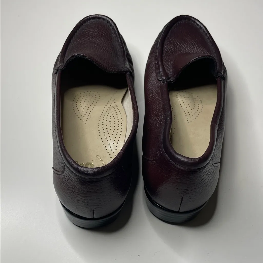 SAS Deep‎ Burgundy Leather Slip - Image 3